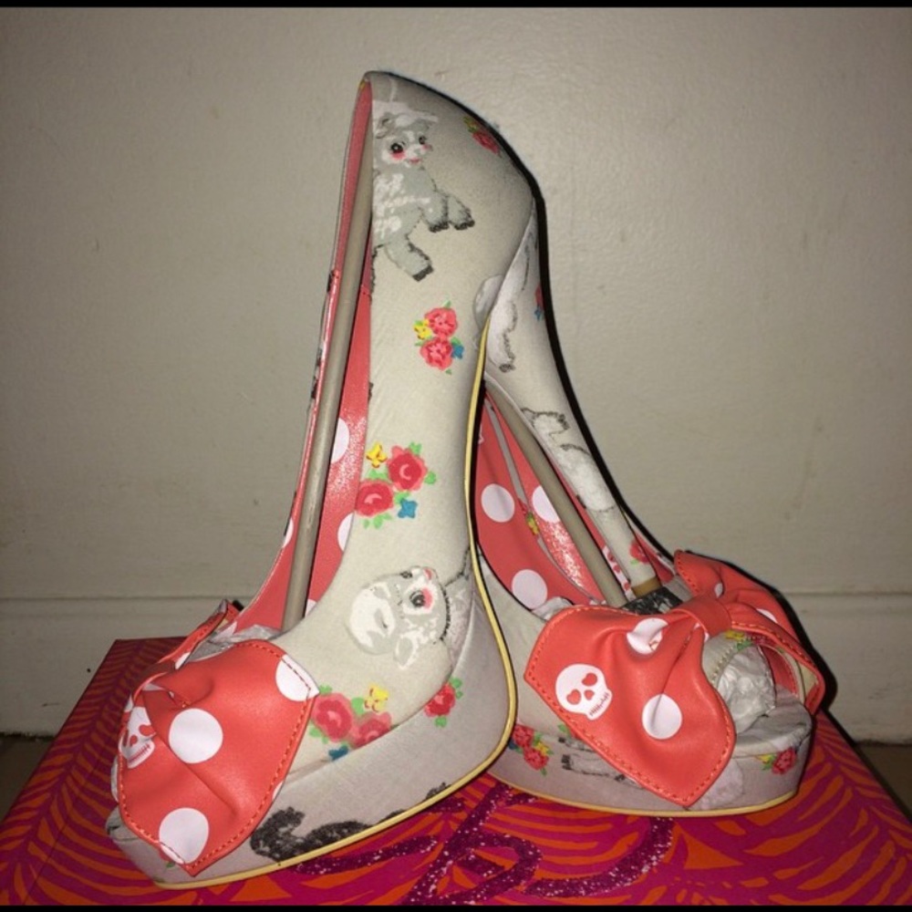 Iron Fist “Black Sheep Peep Toe”